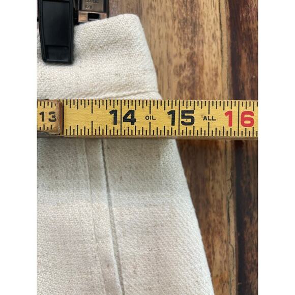 Torn By Robby Kobo Women's Ivory Wide Leg Bernard Pants Size Small - Picture 7 of 8